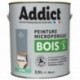 Peinture bois ADDICT glycéro satin gris minéral-gris argent RAL 7001 2,5L