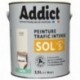 Peinture sol ADDICT glycéro satin pierre-ivoire RAL 9001 2,5L