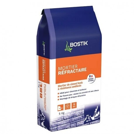 Mortier réfractaire BOSTIK 5kg