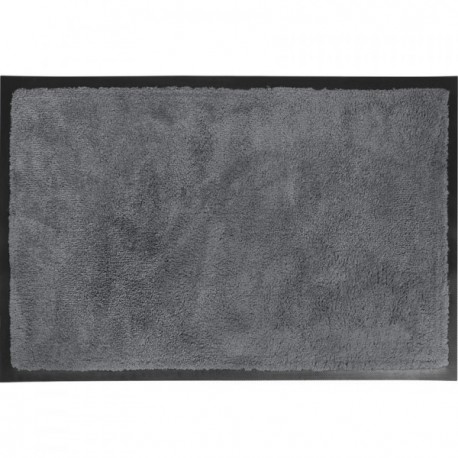LUANCE Tapis EDGAR POLYESTER/CAOUTCHOUC GR.CLAIR 40x60cm