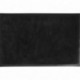 LUANCE Tapis EDGAR POLYESTER/CAOUTCHOUC NOIR 40x60cm