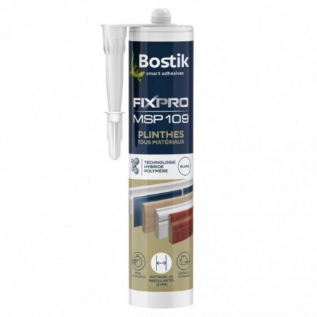 Colle BOSTIK FIXPRO MSP109 Plinthes 290ml