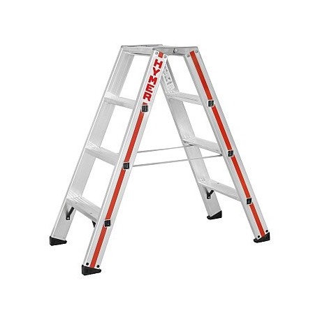 Escabeau double à marches HYMER 2x4 marches 802408 802408
