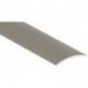 Seuil 1/2 bombé adhésif ROMUS 30mm 2,70m réf.2049 titane