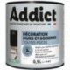 Peinture ADDICT Déco.M&Bois satin noir 0,5L