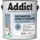 Peinture ADDICT Déco.M&Bois satin bleu céleste 2,5L