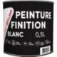 Peinture laque glycéro TDP brillant blanc 0,5L