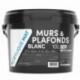 Peinture acrylique TDP Murs & Plafonds mat blanc 10L