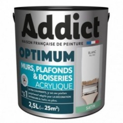 ADDICT Optimum blanc SATIN