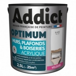 ADDICT Optimum blanc VELOURS