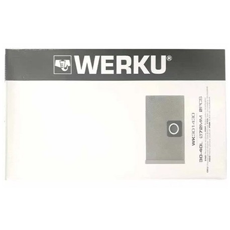 Sac Poussière Aspirateur x2 WERKU 20-30L