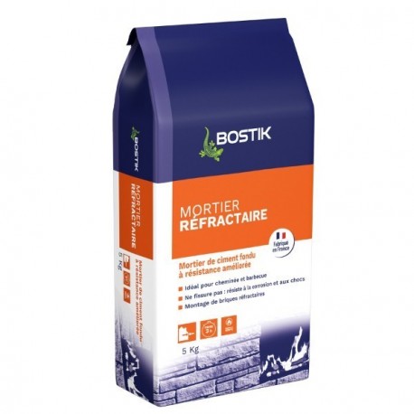 Mortier réfractaire BOSTIK 5kg