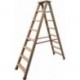 Echelle double RICHOMME BMP2007 7 marches bois - 2m