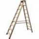 Echelle double RICHOMME BMP2008 8 marches bois - 2,27m