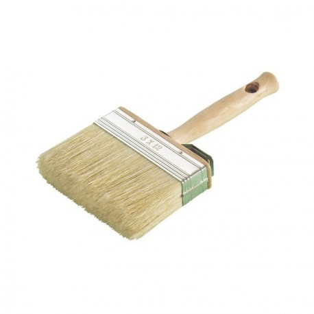 LOP Brosse plate à peindre Taille 120 Sortie Fibres 68mm Dimensions 120x30mm