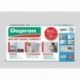 Isolant thermique QUELYD Depron G9 9mm 1mx1m