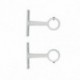 Supports courts LUANCE X2 Blanc D16cm