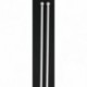 Tringle vitrage ronde ESSENTIEL extensible 60 à 80cm blanc