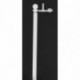 Tringle ESSENTIEL Fix'vit extensible 80 à 120cm blanc