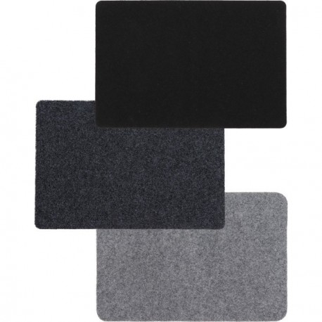 Lot de 45 Tapis Poly./tpr LUANCE 40x60cm