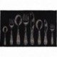 Tapis Imprime Noir LUANCE 50x80cm