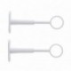 LUANCE SUPPORT COURT REGLABLE X2 D22 BLANC