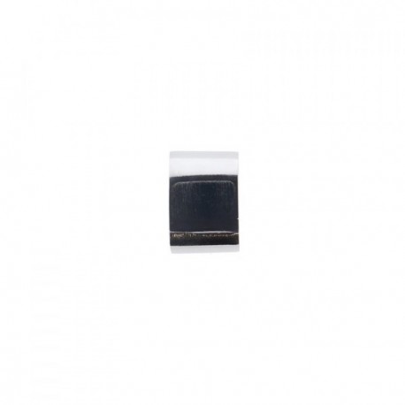 LUANCE EMBOUT BOUCHON OVAL 30X15CM X2 CHROME