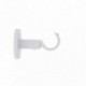 LUANCE SUPPORT SIMPLE OUVERT D28CM 65MM X1 BLANC MAT