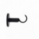 LUANCE SUPPORT SIMPLE OUVERT D28CM 65MM X1 NOIR MAT