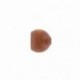 LUANCE EMBOUT BOULE X 2 D28 TEINTE CHENE DORE