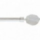 LUANCE KIT EXT 210-380 CM D19 EMBOUT EXOTICA BLANC/OR