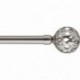 LUANCE KIT EXT 120-210 CM D19 EMBOUT RETRO ARGENT