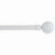 LUANCE KIT EXT 120-210 CM D19 EMBOUT VICTOR BLANC MAT