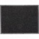 Tapis polyester/pvc LUANCE noir chine blanc 60x80cm