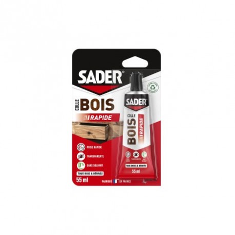 Colle SADER bois rapide 55ml