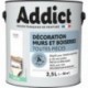 Peinture ADDICT Déco.M&Bois satin blanc 2,5L