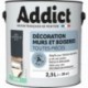 Peinture ADDICT Déco.M&Bois satin manganèse-gris anthracite 2,5L