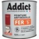 Peinture fer ADDICT glycéro brillant rouge vif RAL 3000 0,5L