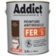 Peinture fer ADDICT glycéro brillant brun noyer-brun normand RAL 8011 2,5L