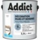 Peinture ADDICT Déco.M&Bois mat blanc 2,5L