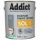 Peinture sol ADDICT glycéro satin gris souris-gris argent RAL 7001 2,5L