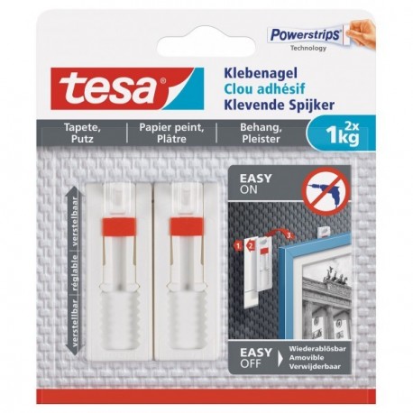 Clou Adhésif ajustable TESA 1kg (blister de 2)