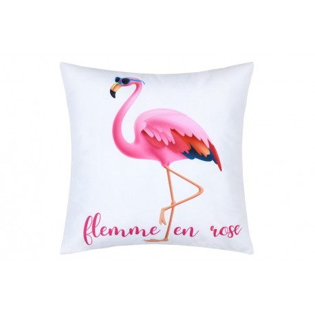 Coussin STOF Flamant rose 45x45cm