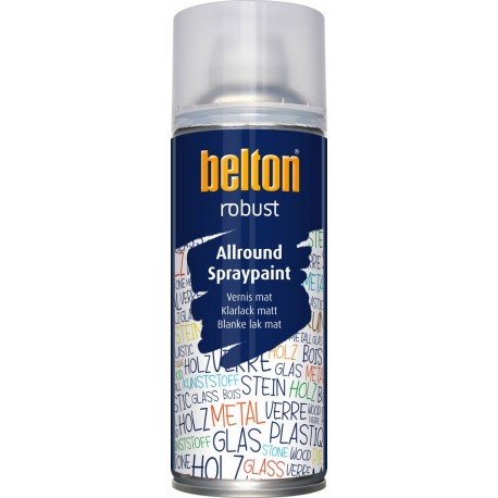 Peinture BELTON Robust vernis mat 400ml