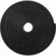 LUANCE BANDE AGRIPPANTE 4MX1CM NOIR POUR TOILE MOUST. FIBRE VERRE