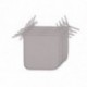 Lot de 4 galettes STOF HAWAI Taupe 38x38cm