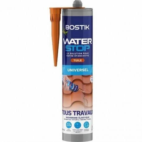 Résine d'étanchéité BOSTIK Waterstop tuile 290ml