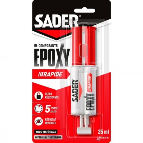 Colle Epoxy SADER rapide 25ml