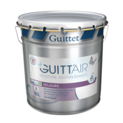 Peinture GUITTET Guitt'Air velours Blanc 15L