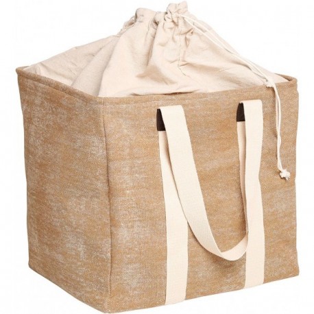 Sac à granulés naturel RUECAB 42x42x40cm